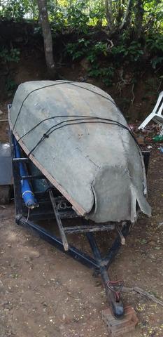 Vendo canoa de fibra