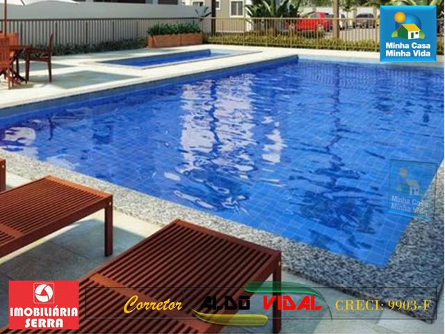 ARV 96 Apartamento Novo 2 Quartos, Condomínio Club. Carapebus, Serra - ES - Foto 15