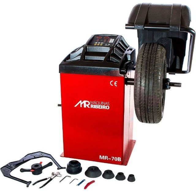 Maquina de balancear carros e caminhonetes