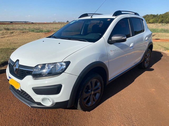 RENAULT SANDERO STEPWAY RIP CURL 2017 COMPLETO COR BRANCA