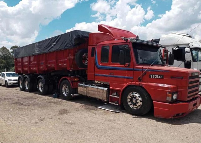 SCANIA 113 360 + CAÇAMBA LIBRELATO