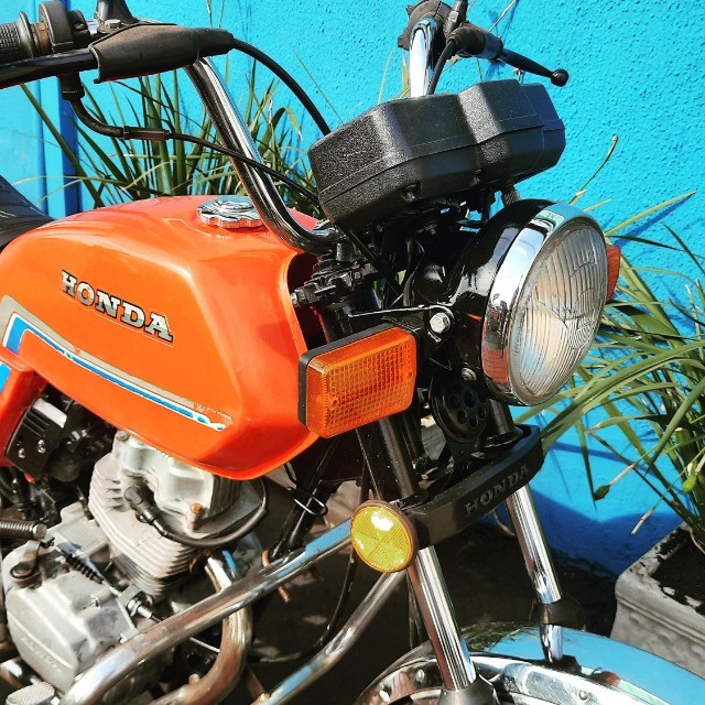 HONDA CG 125, ANO 1984, VERMELHA.