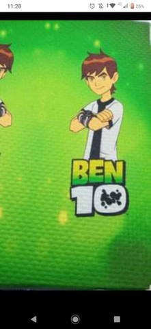 Chinelo personalizado infantil ben10