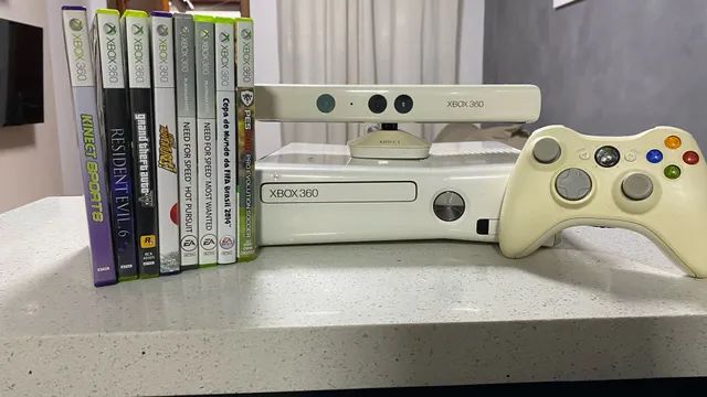 Xbox 360 DESTRAVADO com 2 controle e Kinect HD 1TB COM 650 JOGOS E