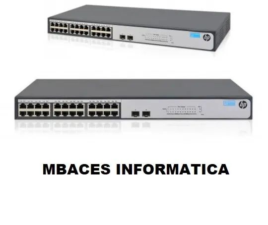 Switch 24 Portas Gigabit Hp 1420-24g-2sfp Jh017a  2p Sfp