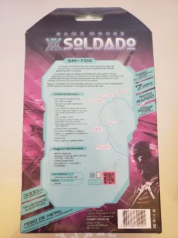 Mouse Gamer 100% novo em Samambaia Sul (Aceito cartão) - Foto 5