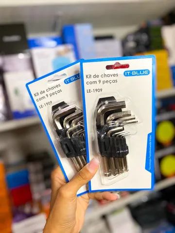 Jogo de Chaves Allen Abaulada IT-BLUE