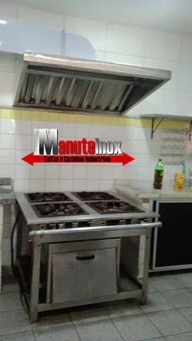 Coifas inox sob medida industrial restaurante - Foto 3