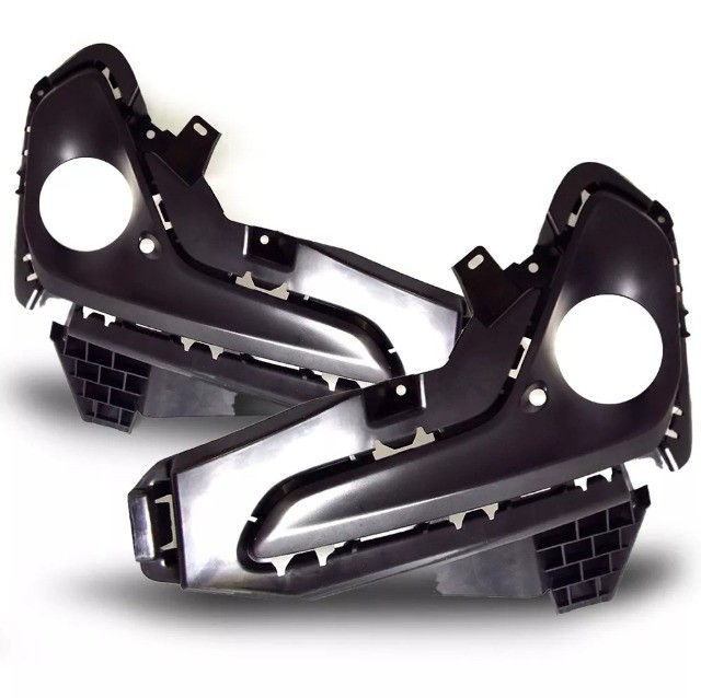 Par Moldura Farol de Milha Onix Hatch Plus 2020 a 2023 - Original