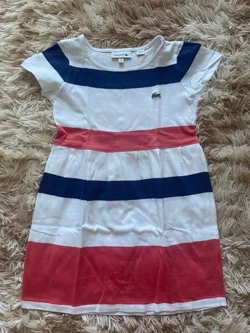 Vestido marca LACOSTE original infantil 