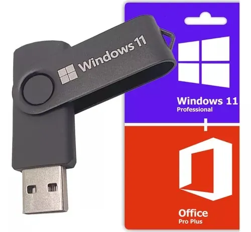 Pendrive P/ Formatação Windows 11 Pro Original Todas as Versoes 64