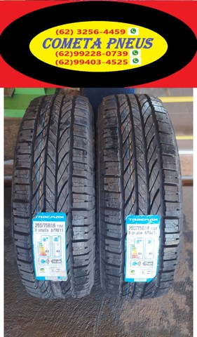 (4undisp) Kit 2  Pneus aro 16 medida 265/75r16 Tracmax AT