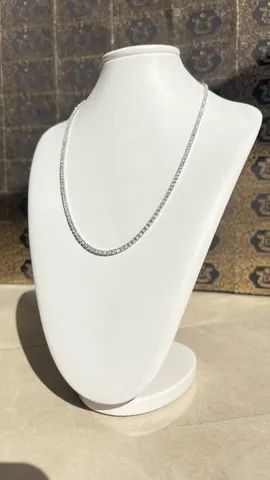 Colar Riviera 6 Ct com Diamantes de 3 pontos  - Foto 4