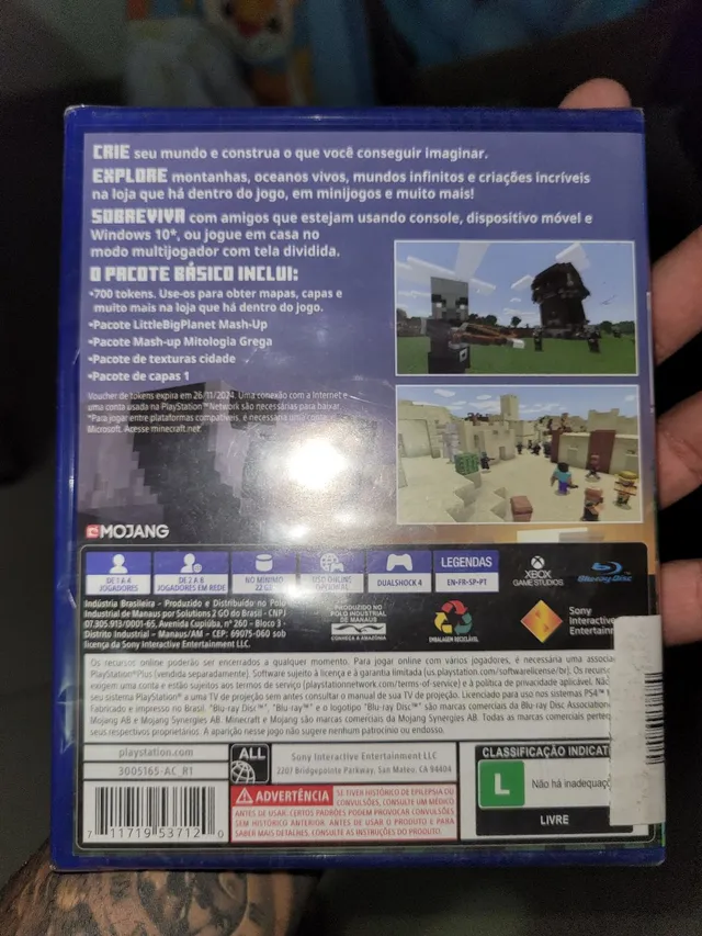 JOGO PS4 MINECRAFT STORY MODE SEASON 2 MIDIA FISICA - Play