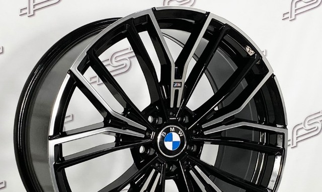  Rodas Bmw G20 Preto Diamantado 5x112 - 20x8 e 20x9 - Foto 3