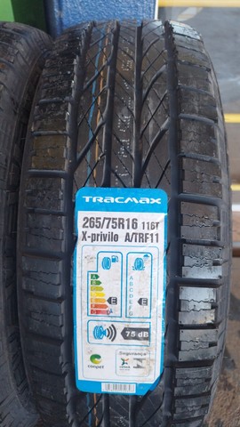 (4undisp) Kit 2  Pneus aro 16 medida 265/75r16 Tracmax AT - Foto 2