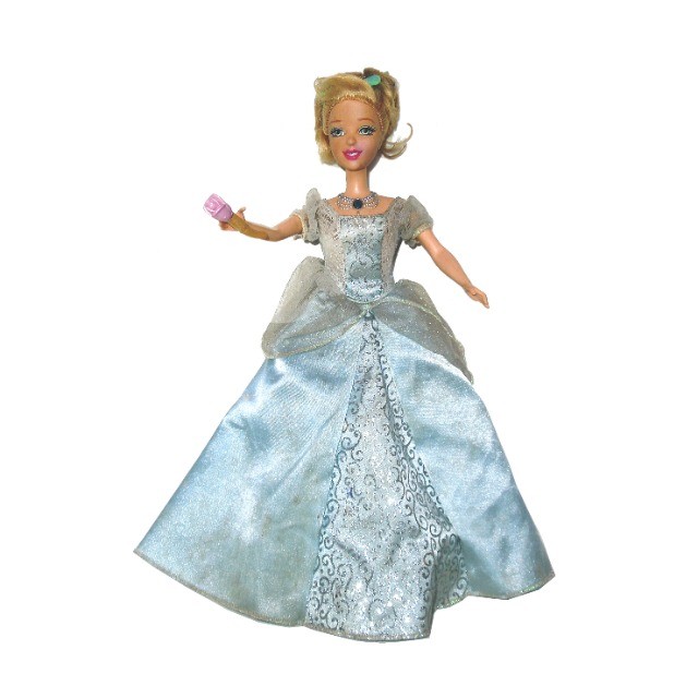 Boneca - Barbie Cinderela (mattel) - usada
