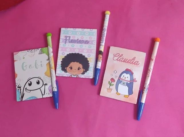Kit bloquinho + Caneta Personalizada  - Foto 3