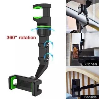 Suporte Universal Veicular Retrovisor Mesa Celular 360 Graus