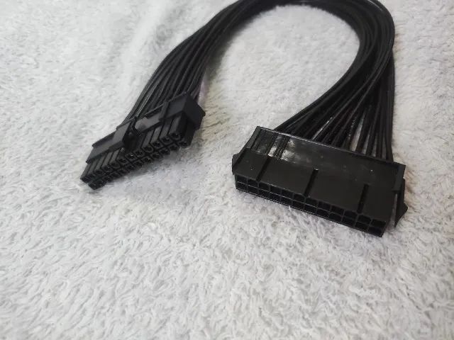 Cabo Extensor Atx Psu 24 Pinos 30cm Placa Mãe - Foto 4