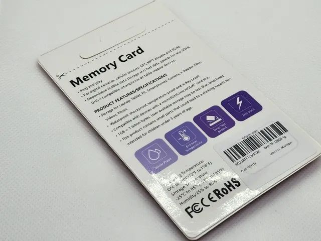 Cartão de Memória XrayDisk Micro SD 128Gb com adaptador para SD Card (Novo/Lacrado) - Foto 2