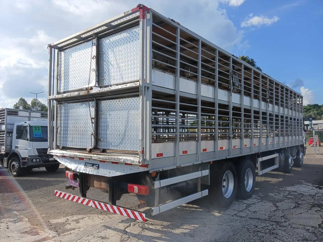 Mercedes-Benz Atego 3030/48 8X2 2022/2022 Vamos Seminovos Chapecó - Foto 7