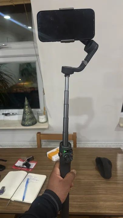 Oportunidade . Gimbal DJI OSMO 6 + mic + luz  - Foto 4