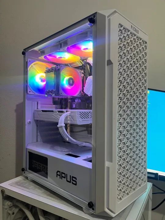 Pc Gamer Branco / Roda tudo! - Foto 3