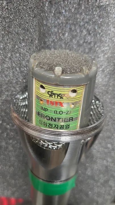 Microfone do (Videokê) RAF VMP 2500 Original Japonês Capsula 1STX Relíquia - Foto 2