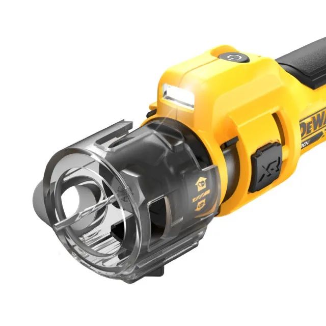 Recortadora de Drywall Multidirecional 20V XR Brushless Dewalt DCE555B-B3 - Foto 6