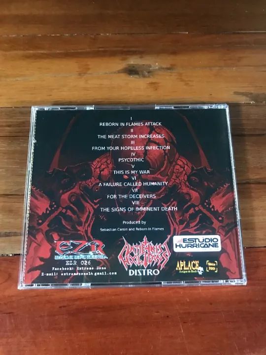 Reborn In Flames - CD - Destroying All They Built  - Foto 3