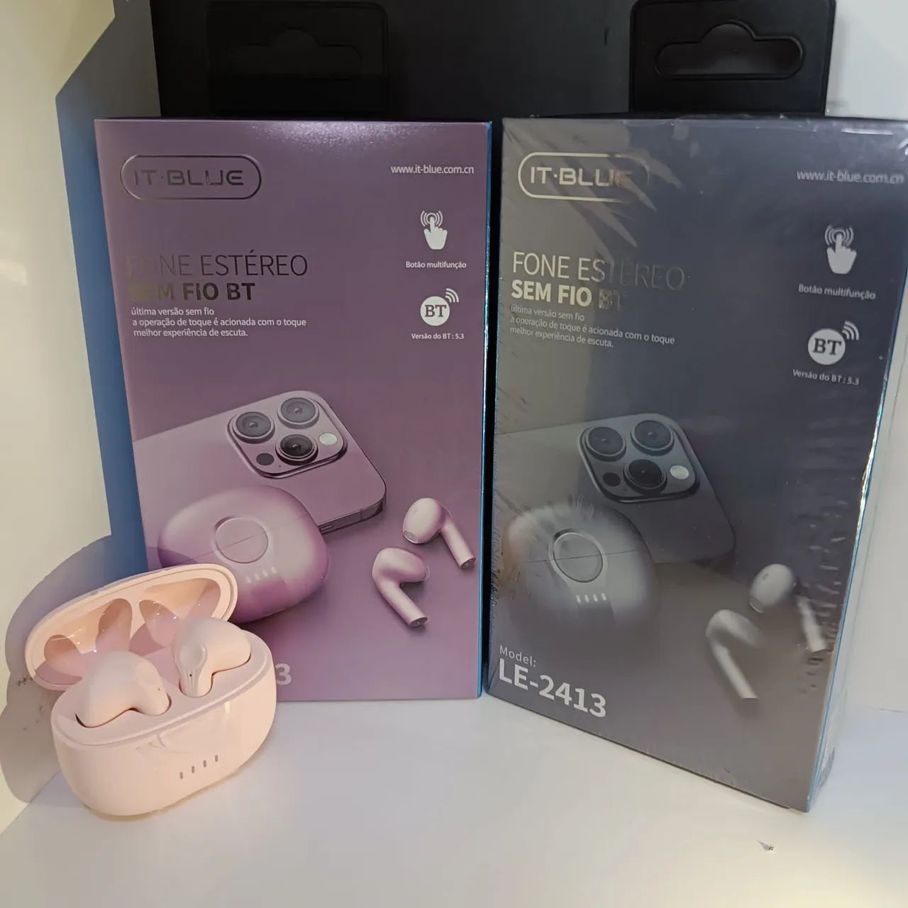 Fone de Ouvido Bluetooth IT-BLUE - ENTREGA GRÁTIS 