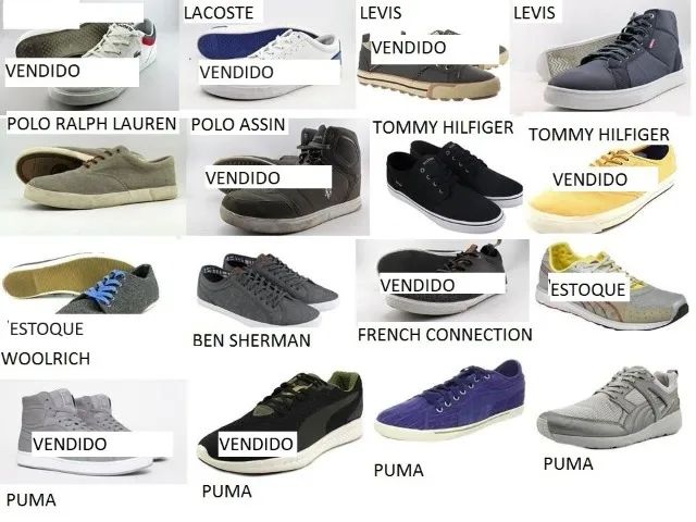 Usados Tenis adidas puma mizuno nike asics a partir de R$ 230 45/46 Br 13us - Foto 3