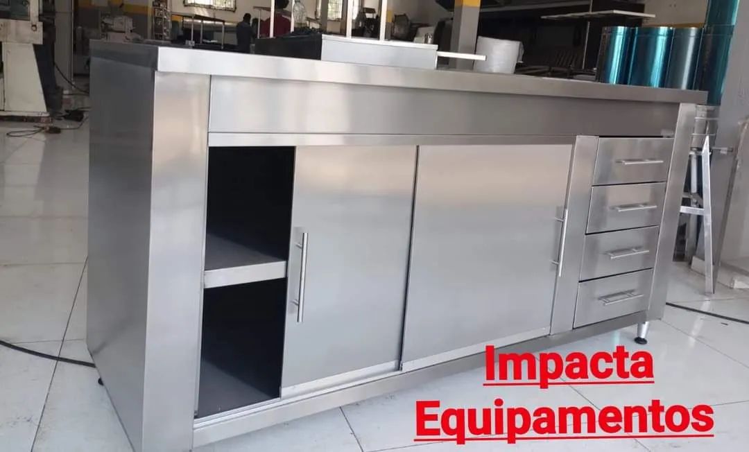 Gabinete inox industrial sob medida  - Foto 3