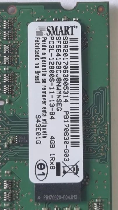 Memória Notebook 4gb ddr3 Pcl3 1600mhz - Foto 4