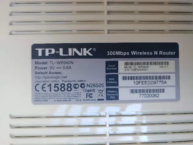 Roteador Wireless 300mbps TL-WR940N (3 antenas) - Foto 3
