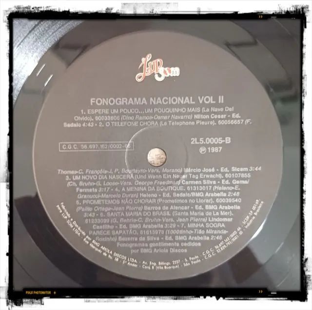 LP Vinil: Fonograma Nacional - Volume 02 - Foto 5
