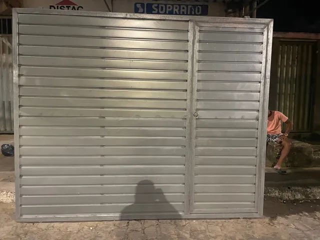 Portão de corre com social  - Foto 2