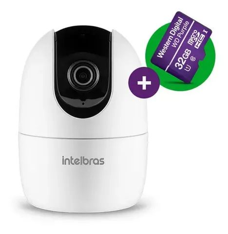 Câmera  Wi-fi Full Hd Intelbrás Im4 C C/ Microsd 32gb 
