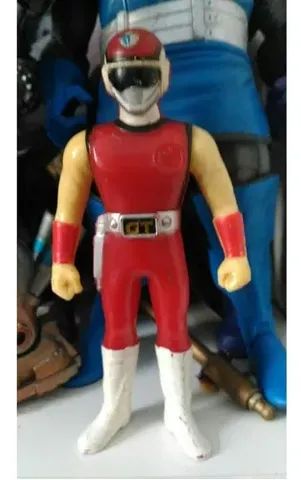 Flashman Boneco Figura Red Flash Bandai Sentai Original