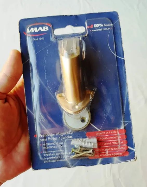 Prendedor Magnético para Portas e Janelas - IMAB 0808 - Lacrado - Sem Uso - Foto 5