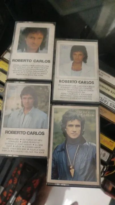 Cassetes Roberto Carlos K7