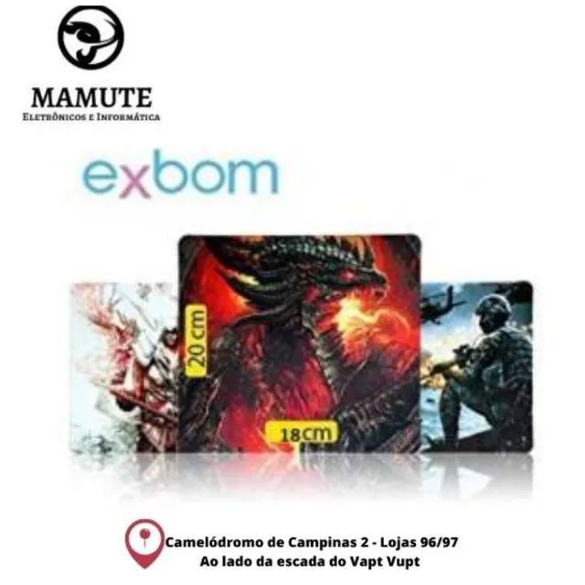 Mouse Pad Exbom MP-2218A Estampas Variadas