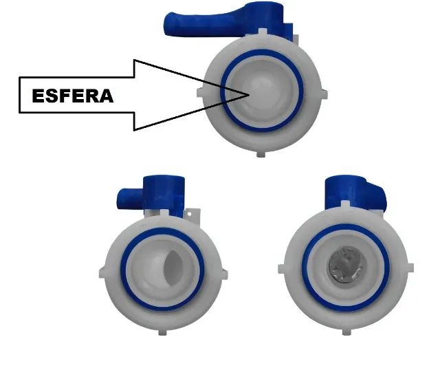Registro para containeres IBC 75mmx60mm - Foto 3