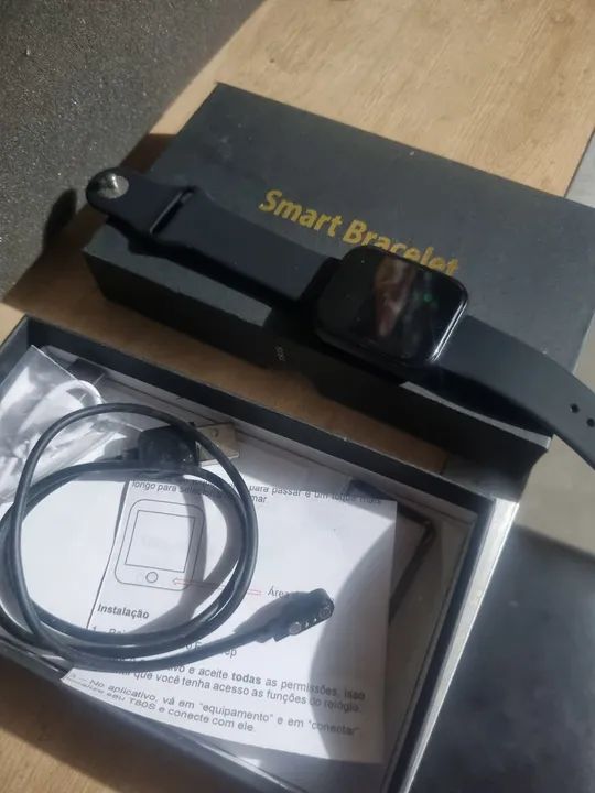T80s smartwatch zerado  - Foto 2