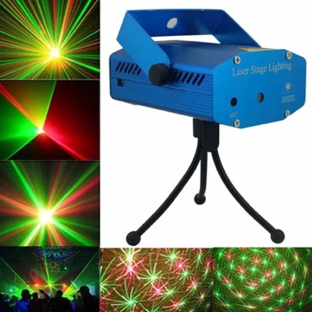 Mini Projetor Laser Stage Light Qc008 - Foto 4