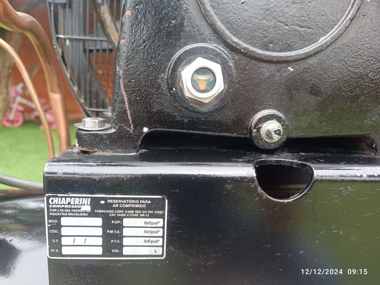 Compressor 250 litros 20 pés alta pressão  - Foto 3