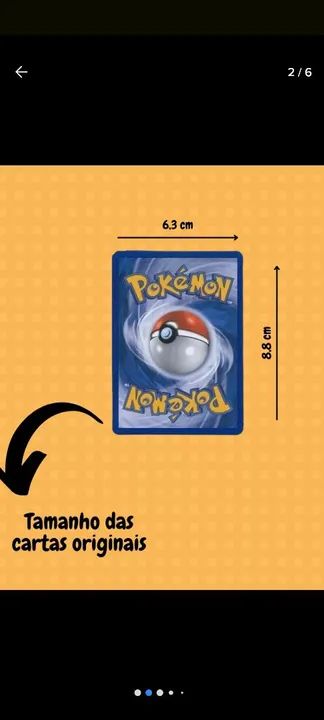 100 Cartas Pokémon com 15 Cartas Brilhantes - Original Copag - Foto 4