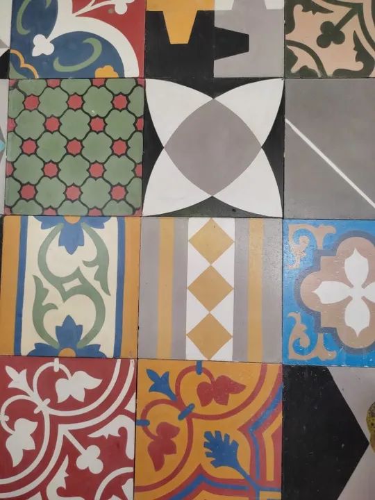 Ladrilhos Hidráulicos Coloridos - Foto 2