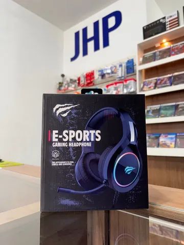 Headset Gamer Gamenote Havit E-Sports RGB H2232D | Parcela Sem Juros | Loja Curitiba 